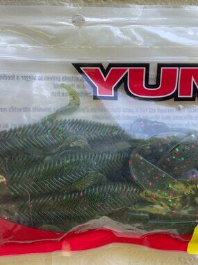 YUM 5" Creature Assorted Worms Soft Bait 6pc Pack (21130 JQ)